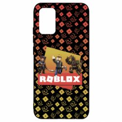 Чехол для Samsung A02s/M02s Roblox Heroes 3D - PrintSalon