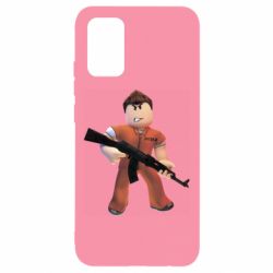 Чехол для Samsung A02s/M02s Roblox Prisoner - PrintSalon