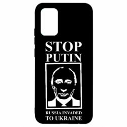 Чехол для Samsung A02s/M02s RUSSIA INVADED TO UKRAINE - PrintSalon