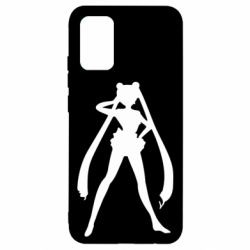 Чехол для Samsung A02s/M02s Sailor Moon silhouette-PrintSalon Чехол для Samsung A02s/M02s Sailor Moon silhouette