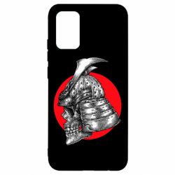 Чехол для Samsung A02s/M02s Samurai skull - PrintSalon