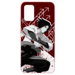 Чехол для Samsung A02s/M02s Sasuke Uchiha - PrintSalon