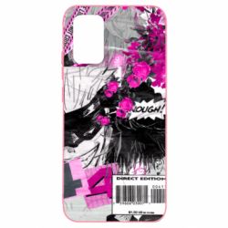 Чехол для Samsung A02s/M02s Satoru gojo collage - PrintSalon