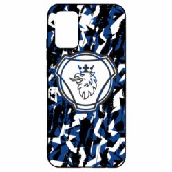 Чохол для Samsung A02s/M02s Scania logo and grunge - PrintSalon