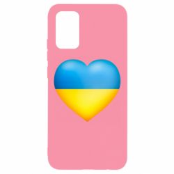 Чехол для Samsung A02s/M02s Серце патріота - PrintSalon