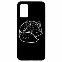Чехол для Samsung A02s/M02s Sleeping fox - PrintSalon