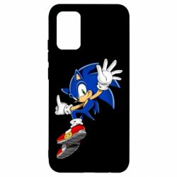Чехол для Samsung A02s/M02s Sonic and the jump - PrintSalon