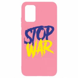 Чехол для Samsung A02s/M02s Stop this war - PrintSalon