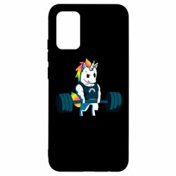 Чехол для Samsung A02s/M02s The unicorn is rocking - PrintSalon