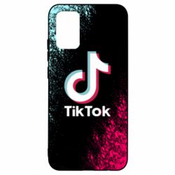 Чехол для Samsung A02s/M02s Tiktok spray art - PrintSalon