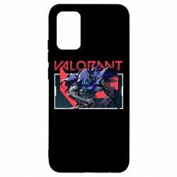 Чохол для Samsung A02s/M02s Valorant Omen art - PrintSalon