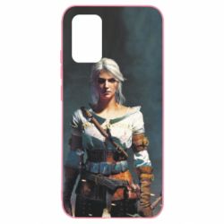 Чехол для Samsung A02s/M02s Ведьмак Цирилла - PrintSalon