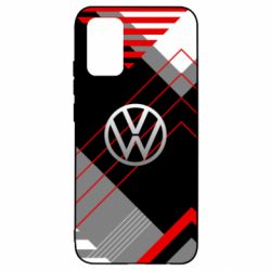 Чехол для Samsung A02s/M02s Volkswagen logo and abstraction - PrintSalon