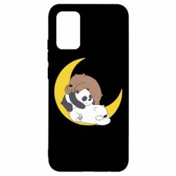 Чехол для Samsung A02s/M02s We bare bears sleep - PrintSalon