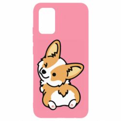 Чехол для Samsung A02s/M02s Winking Corgi - PrintSalon