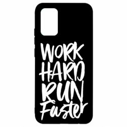 Чохол для Samsung A02s/M02s Work hard run faster - PrintSalon