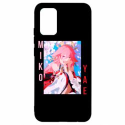 Чехол для Samsung A02s/M02s Yae Miko art - PrintSalon