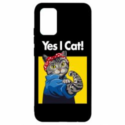 Чехол для Samsung A02s/M02s Yes I Cat - PrintSalon
