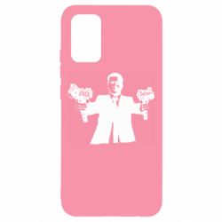 Чехол для Samsung A02s/M02s Zelensky fuck putin - PrintSalon
