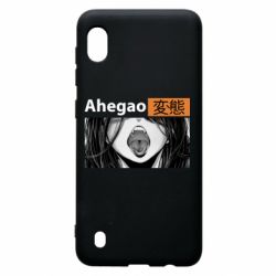 Чехол для Samsung A10 Ахегао Аниме