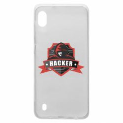 Чехол для Samsung A10 Anonymous Hacker