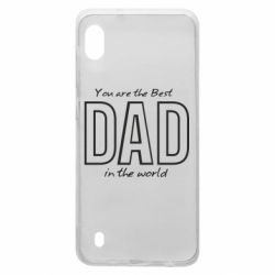 Чохол для Samsung A10 Best dad text - PrintSalon