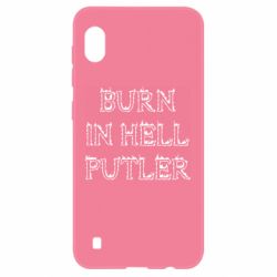 Чехол для Samsung A10 Born in Hell Putin - PrintSalon