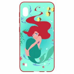 Чехол для Samsung A10 Cute and shy Ariel