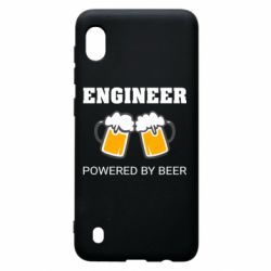 Чехол для Samsung A10 Engineer Powered By Beer - PrintSalon