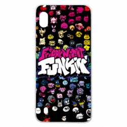 Чехол для Samsung A10 FnF Icons - PrintSalon