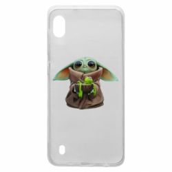 Чехол для Samsung A10 Grogu and Kermit
