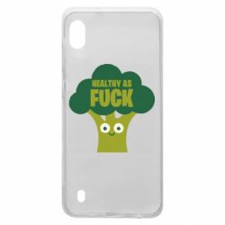 Чехол для Samsung A10 Healthy as fuck - PrintSalon