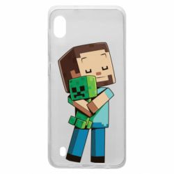 Чохол для Samsung A10 Heroes from Minecraft - PrintSalon