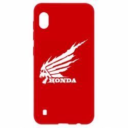 Чехол для Samsung A10 Honda skull - PrintSalon