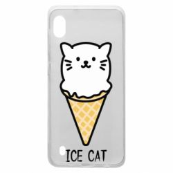 Чехол для Samsung A10 Ice Cat