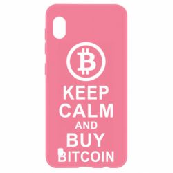 Чехол для Samsung A10 Keep calm and by bitcoin