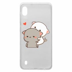 Чехол для Samsung A10 Котики кохання