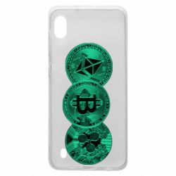 Чехол для Samsung A10 Криптовалюта