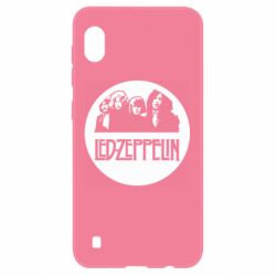 Чехол для Samsung A10 Led Zeppelin in a circle - PrintSalon