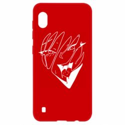 Чехол для Samsung A10 Липкое Ахегао