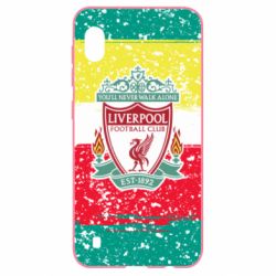 Чохол для Samsung A10 Liverpool and logo colors - PrintSalon