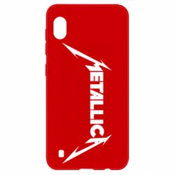 Чехол для Samsung A10 Logo Metallica