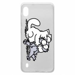 Чохол для Samsung A10 Любов котів - PrintSalon