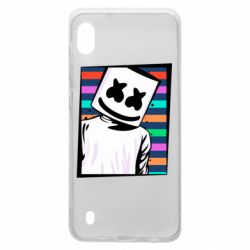 Чехол для Samsung A10 Marshmello Colorful Portrait - PrintSalon