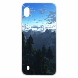 Чехол для Samsung A10 Minecraft nature