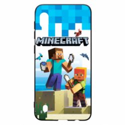 Чехол для Samsung A10 Minecraft summer - PrintSalon