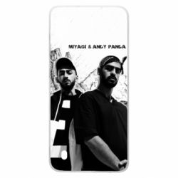 Чехол для Samsung A10 Miyagi & andy panda black and white