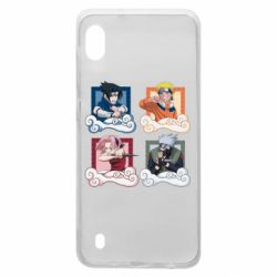 Чехол для Samsung A10 Naruto team 7 in action - PrintSalon