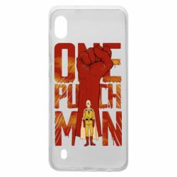 Чохол для Samsung A10 One Punch Man Saitama - PrintSalon