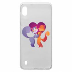 Чохол для Samsung A10 Парочка. Котики - PrintSalon